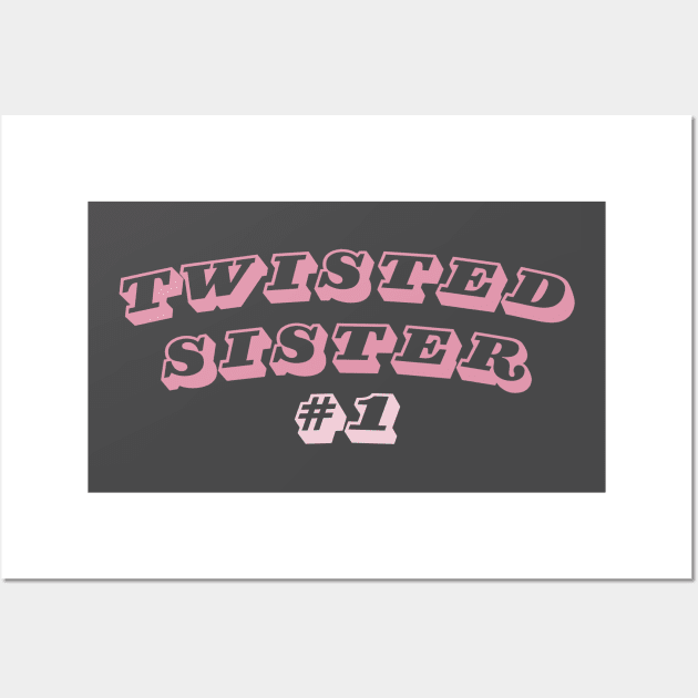 Twisted sister #1 Wall Art by Libujos